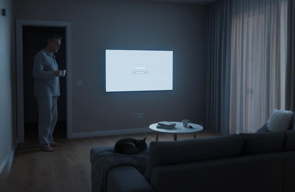 روشن شدن خودکار تلویزیون و علت آن