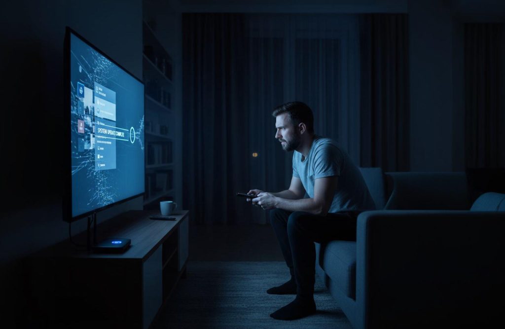 علت عملکرد ناقص تلویزیون بعد از آپدیت