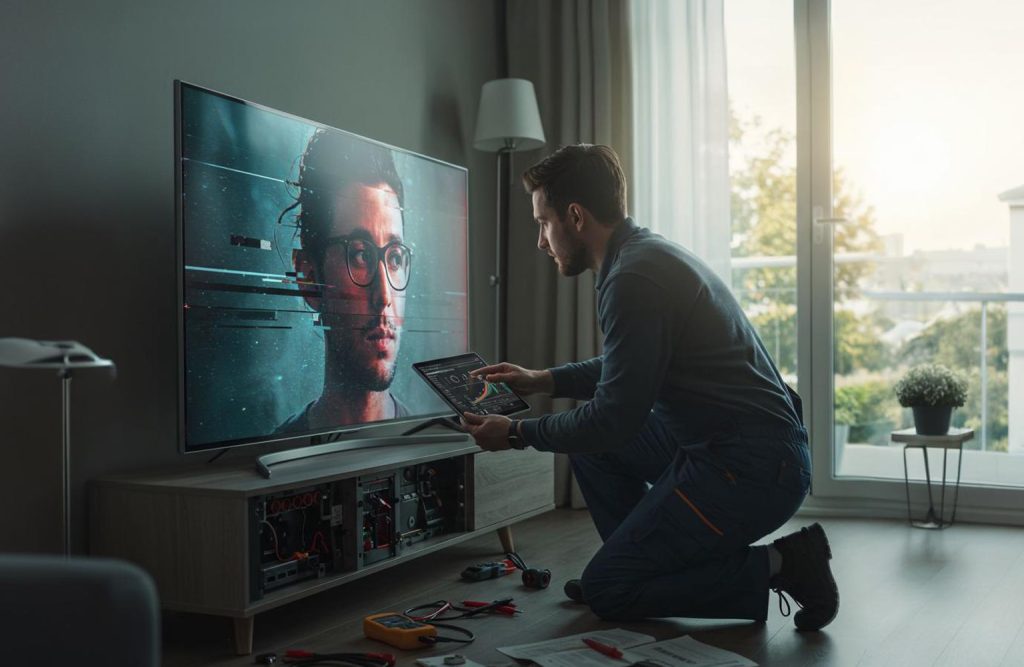 علت فریز شدن تصویر تلویزیون